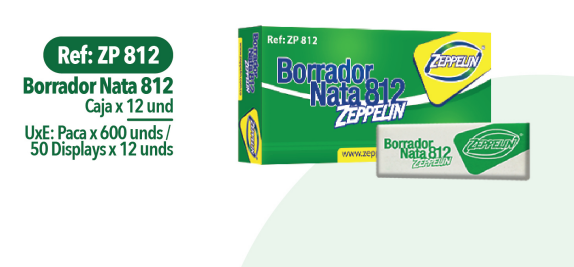 BORRADOR NATA 812 ZEPPELIN