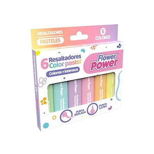 RESALTADOR X6 PRIMAVERA - FLOWER PASTEL