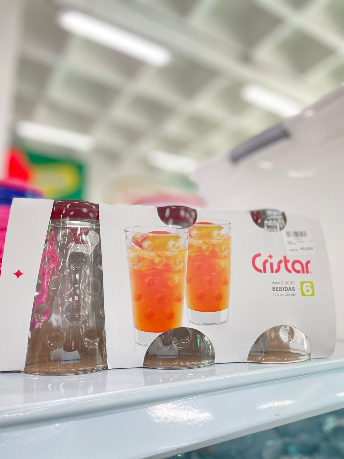 VASO CIRCUS 1018 CRISTAR