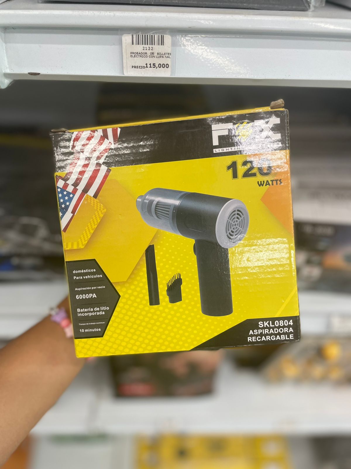 ASPIRADORA MINI PORTABLE
