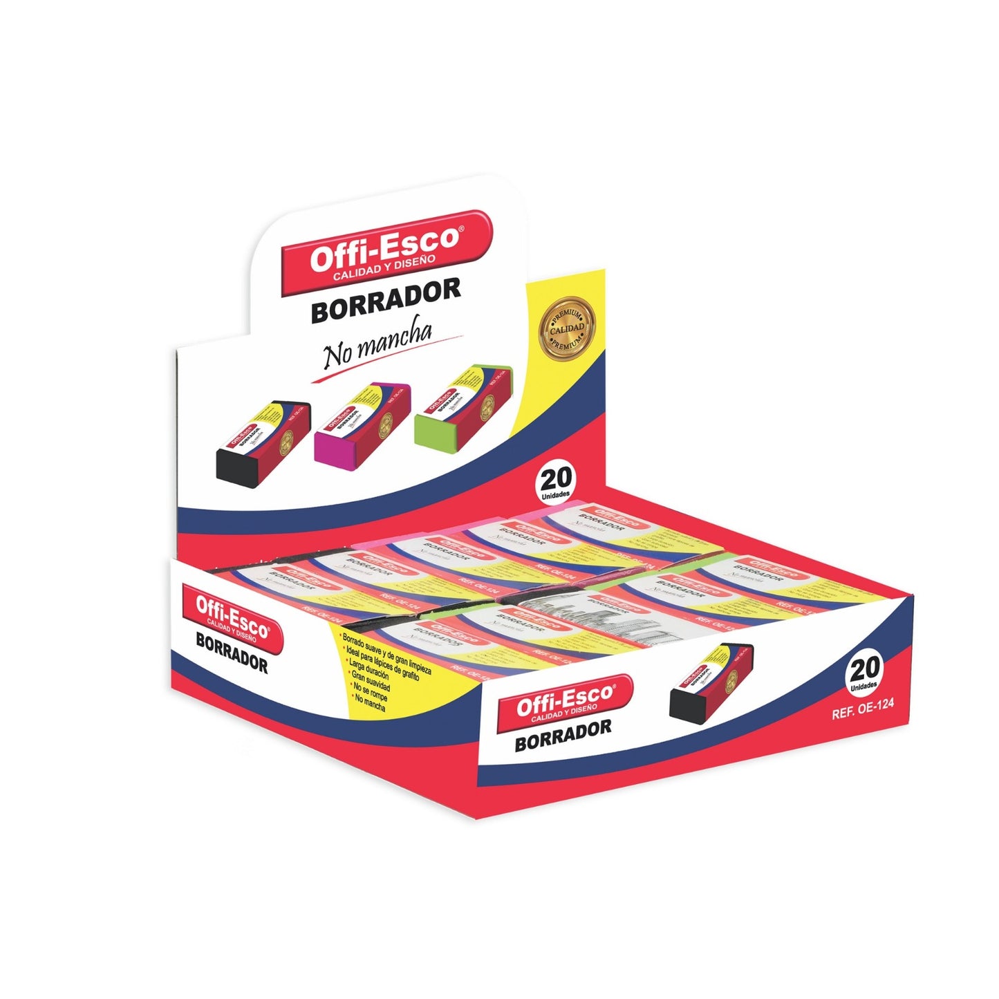 BORRADOR COLORES OFFI-ESCO OE-124