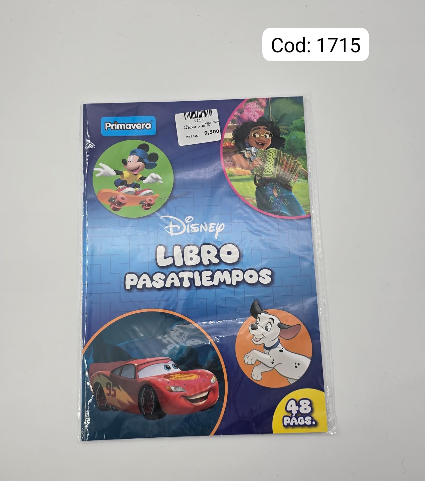 LIBRO PASATIEMPO PRIMAVERA 48PGN