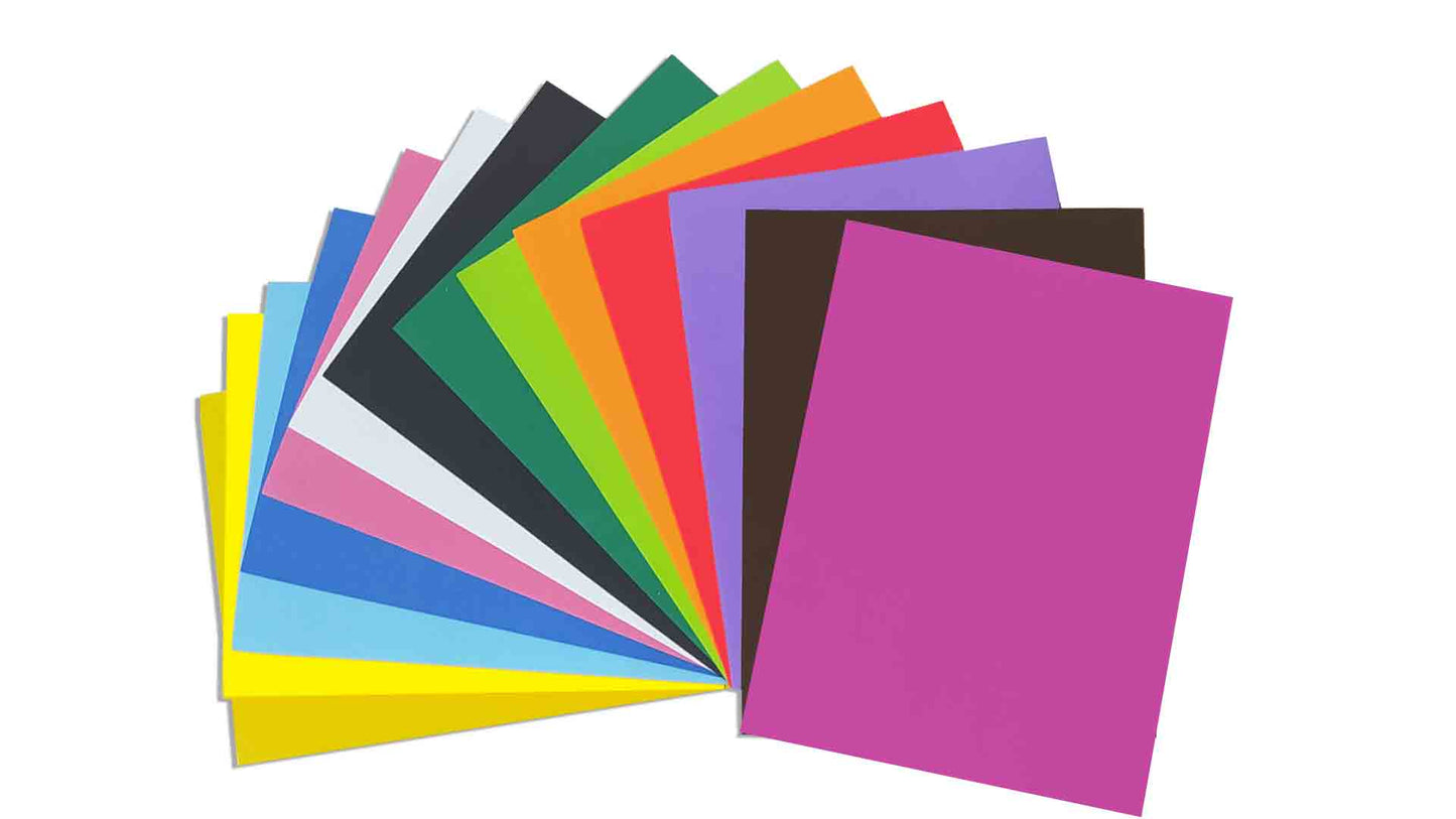 FOAMY CARTA LISO PQT X10 SURTIDO