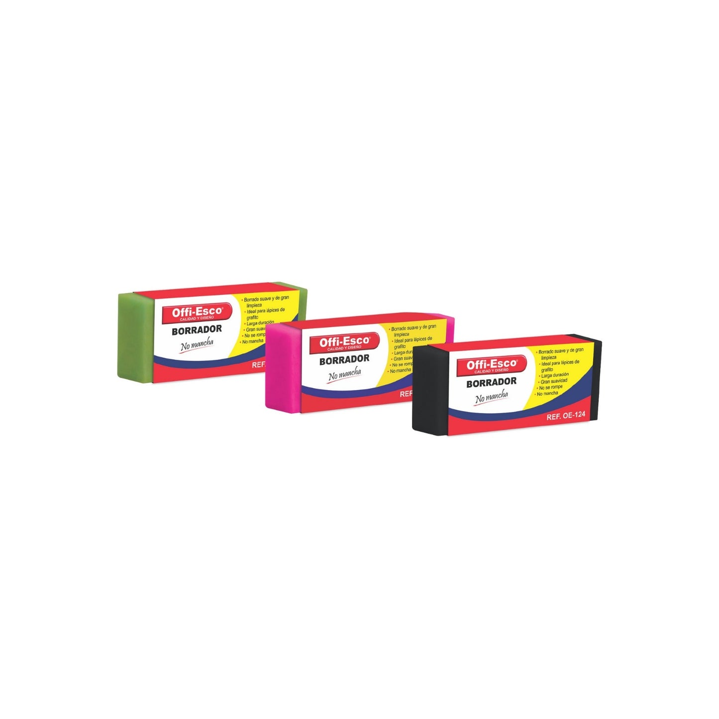 BORRADOR COLORES OFFI-ESCO OE-124