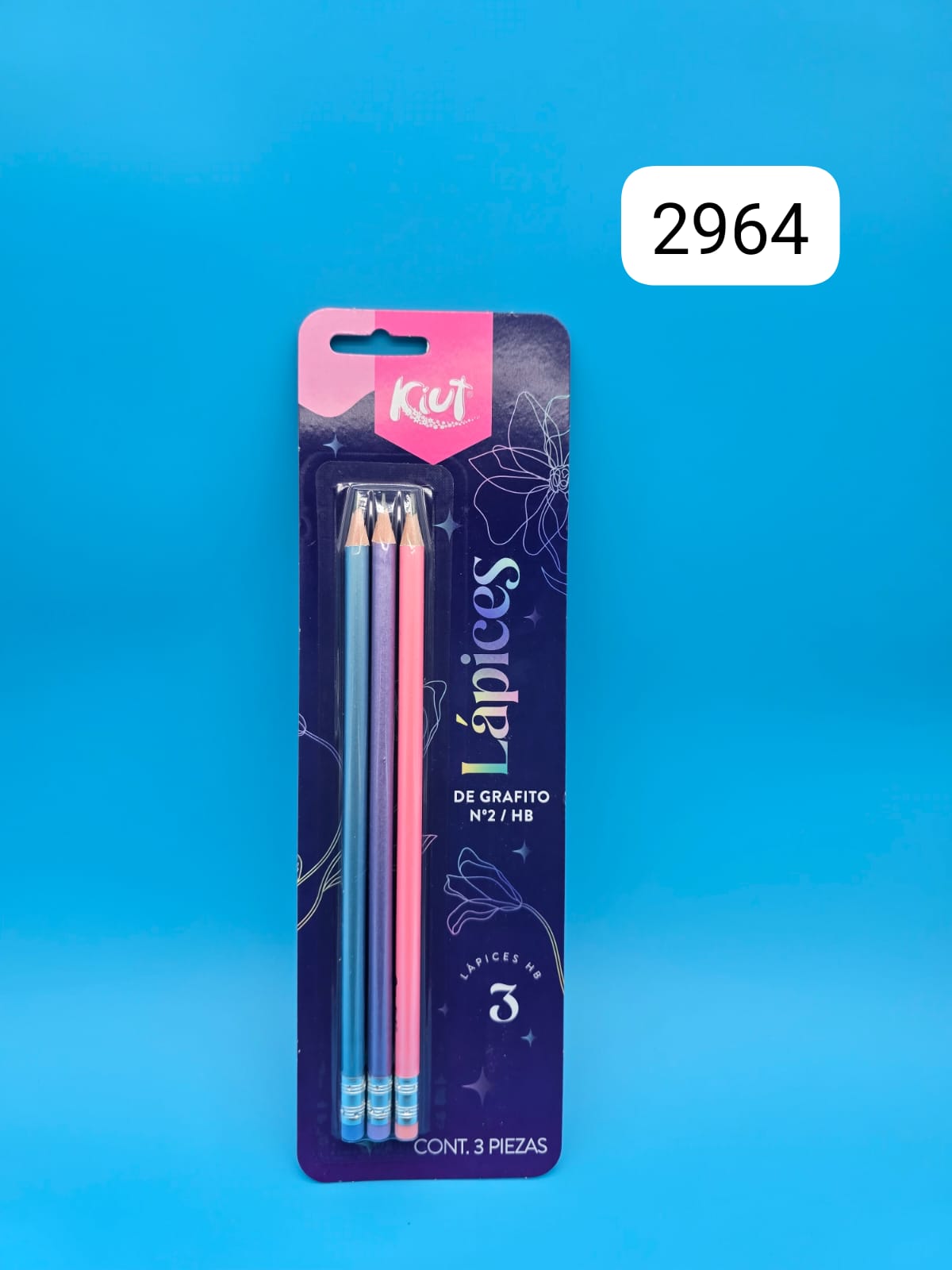 LAPIZ NEGRO KIUT NORMA X3