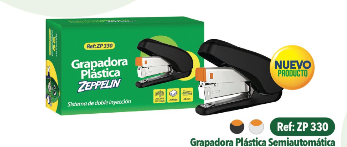 GRAPADORA PLASTICA SEMIAUTIMATICA ZEPPELIN ZP330