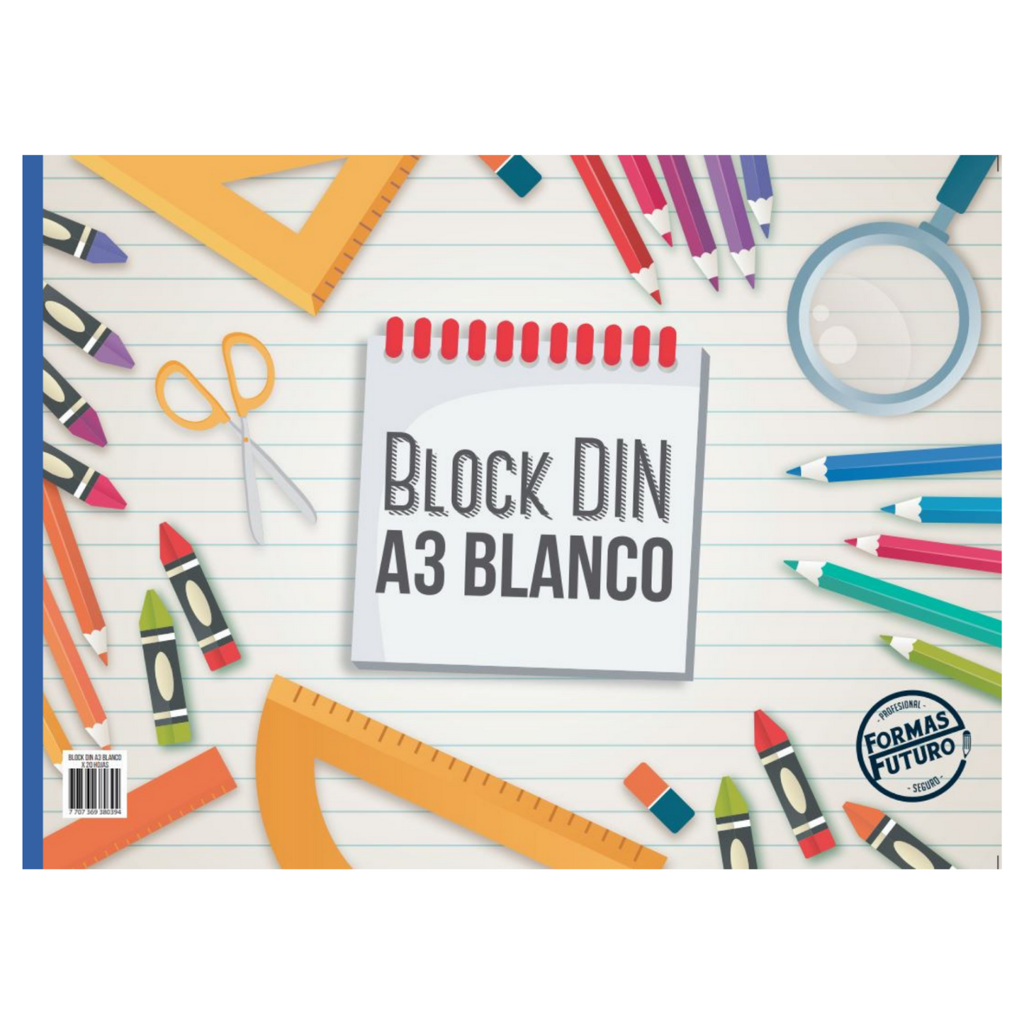 BLOCK BASE 30 DIN A3 (FORMATO)