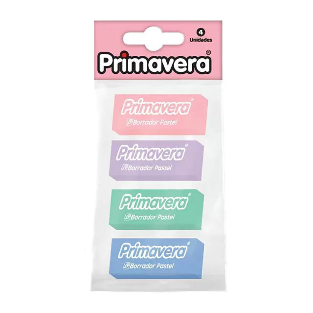 BORRADOR PASTEL X4 PRIMAVERA