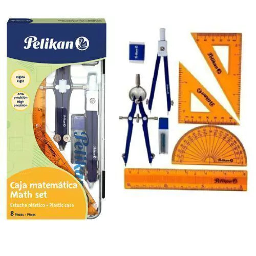 CAJA MATEMATICA SET PELIKAN