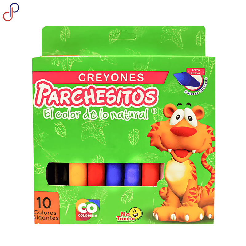 CRAYON JUMBO X10 PARCHESITOS