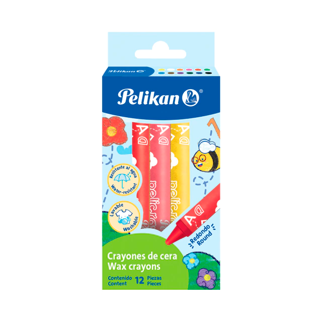 CRAYONES JUMBO PELIKAN X12