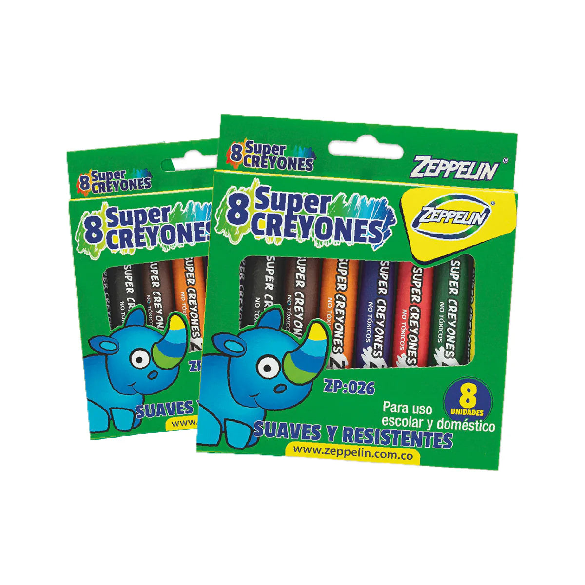 CRAYON ZEPPELIN JUMBO X8 ZP026-366