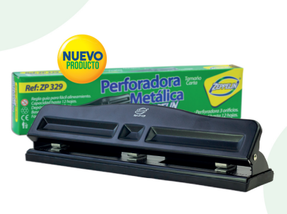 PERFORADORA 3H ZEPPELIN 12HOJAS ZP329