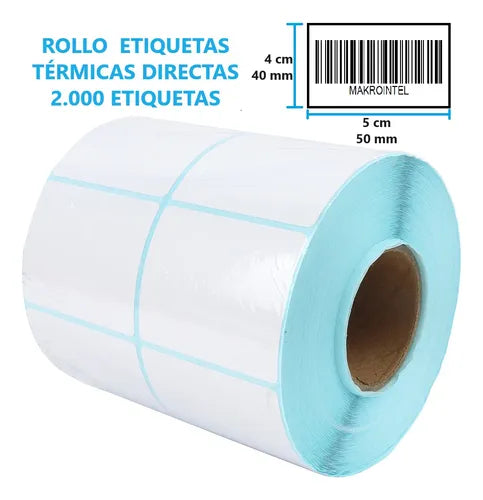 ROLLO ETIQUETAS DOS COLUMNAS