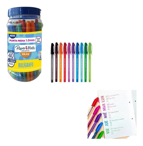 LAPICERO KM 100ST SURTIDO X40