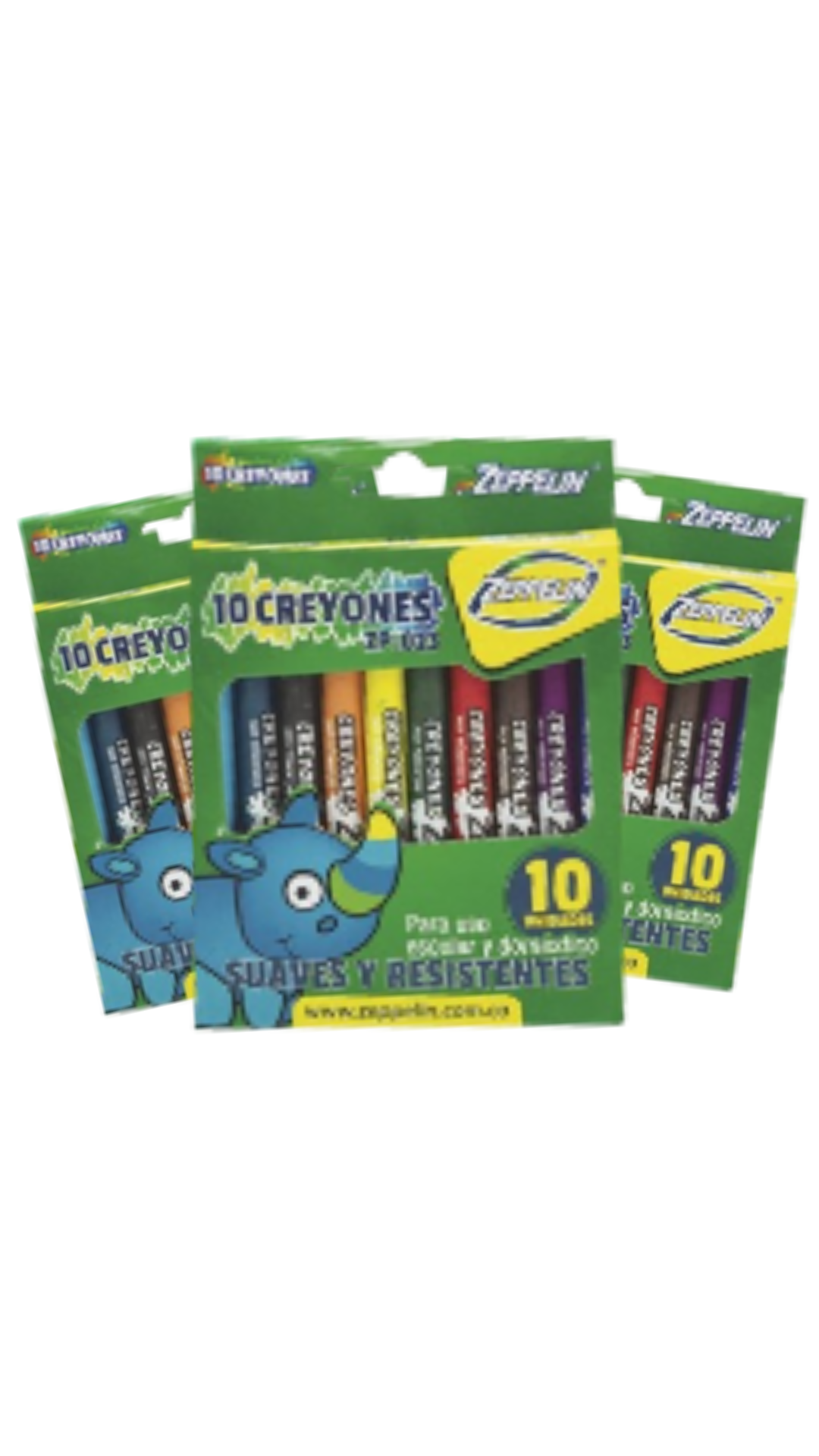 CRAYON ZEPPELIN DELGADO X 10 ZP023