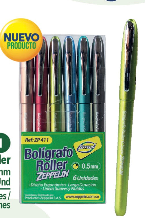 LAPICERO ROLLER ZEPPELIN PTE X6 ZP411