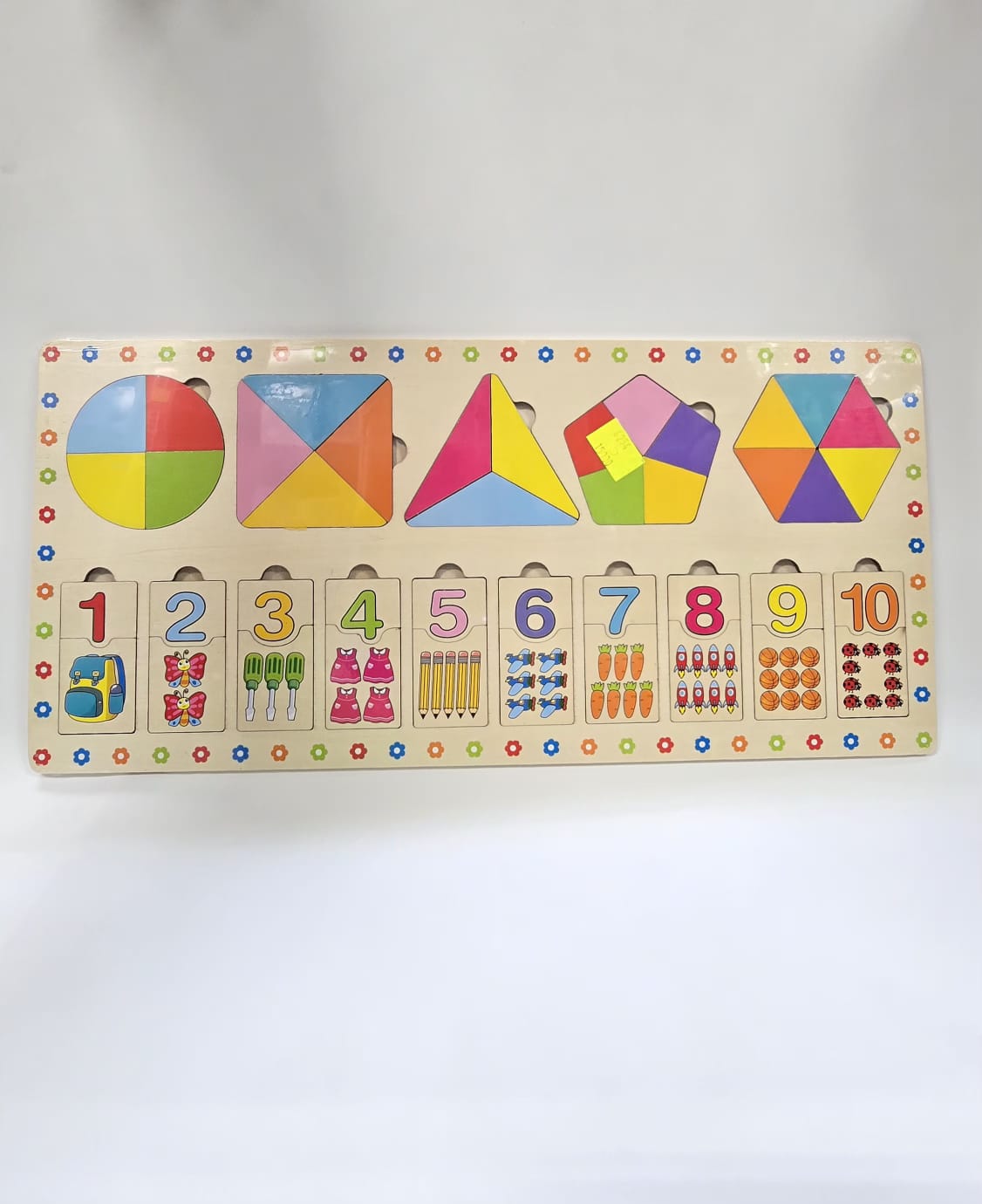 ABECEDARIO MADERA RECTANGULAR