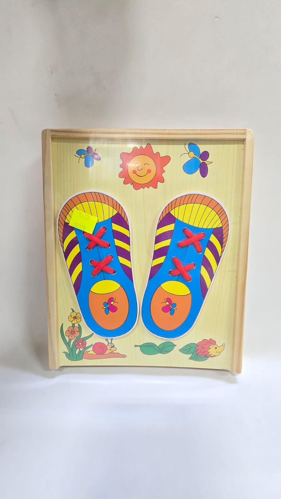 DIDÁCTICO MADERA CORDONES