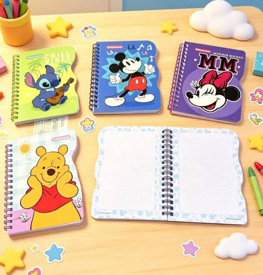 CUADERNO ARG MINI TROQUELADO TOY PRIMAVERA