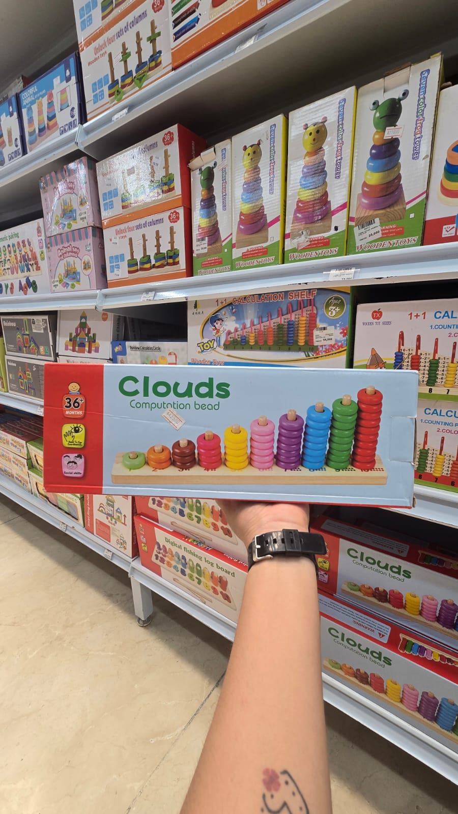 DIDACTICO ABACO CLOUDS 245-102