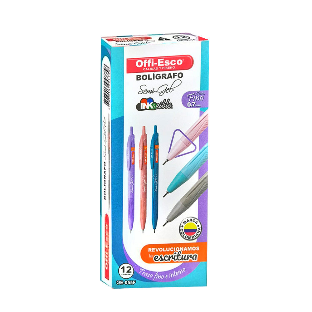 LAPICERO RETRACTIL OFFI-ESCO XUND