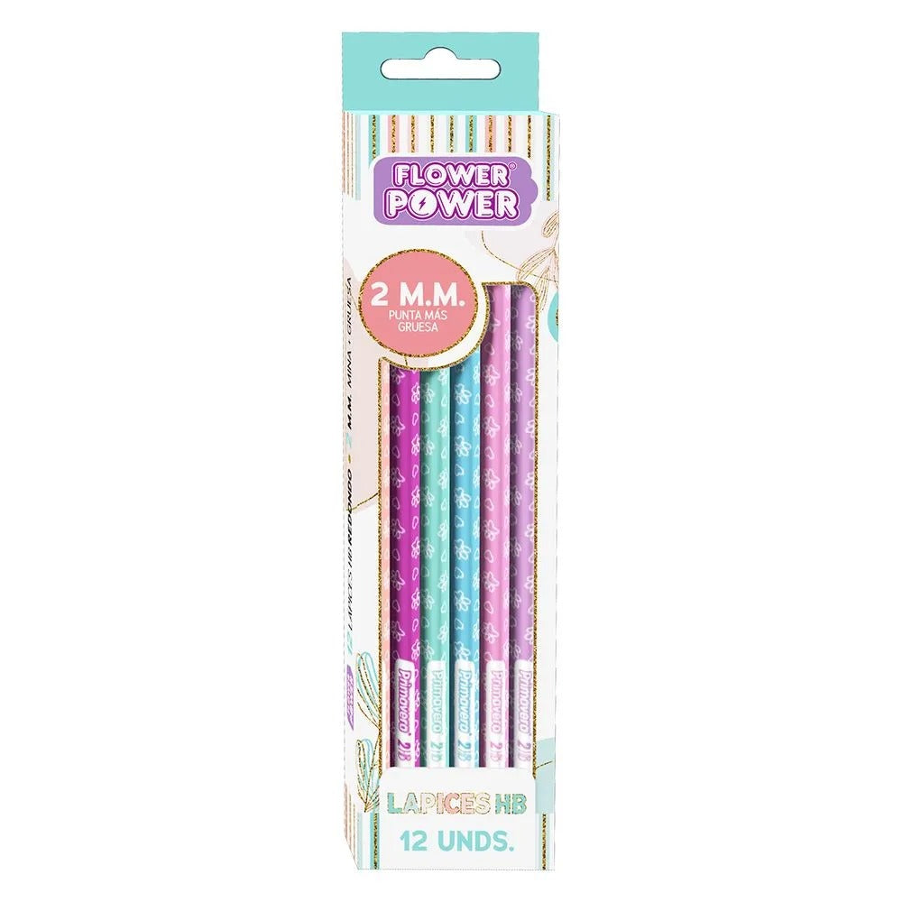 LAPIZ NEGRO FLOWER PRIMAVER XUND