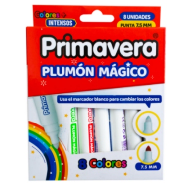 MARCADORES MAGICOS PRIMAVERA X6