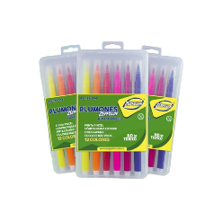 MARCADOR PUNTA PINCEL ZEPPELIN X12 ZP433