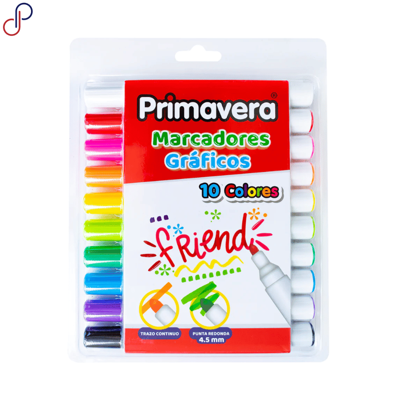 MARCADORES GRAFICOS PRIMAVERA X10