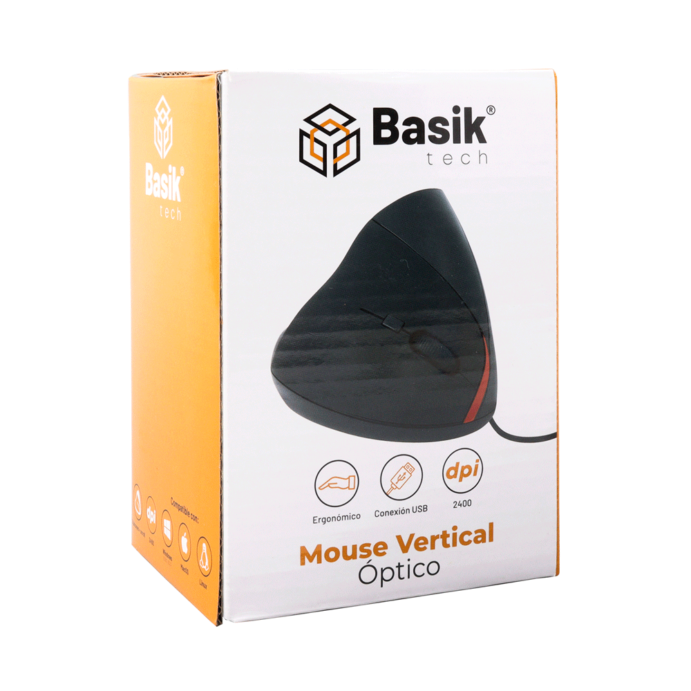 MOUSE ERGONOMICO BASIK TECH