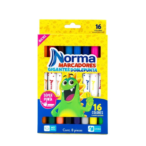 PLUMON MARCADOR LAVABLE NORMA X8 D/P