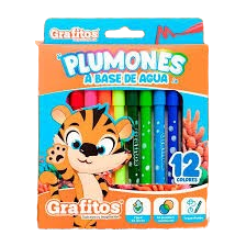 PLUMON X12 GRAFITO BASE AGUA-PASTEL SU-287-288