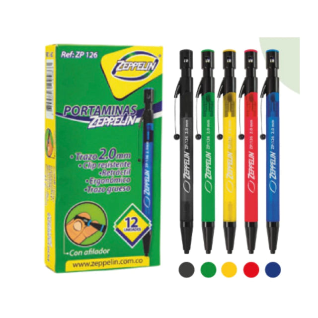PORTAMINA ZEPPELIN 2MM X UND