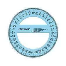 TRANSPORTADOR 360 GRADOS ARTESCO