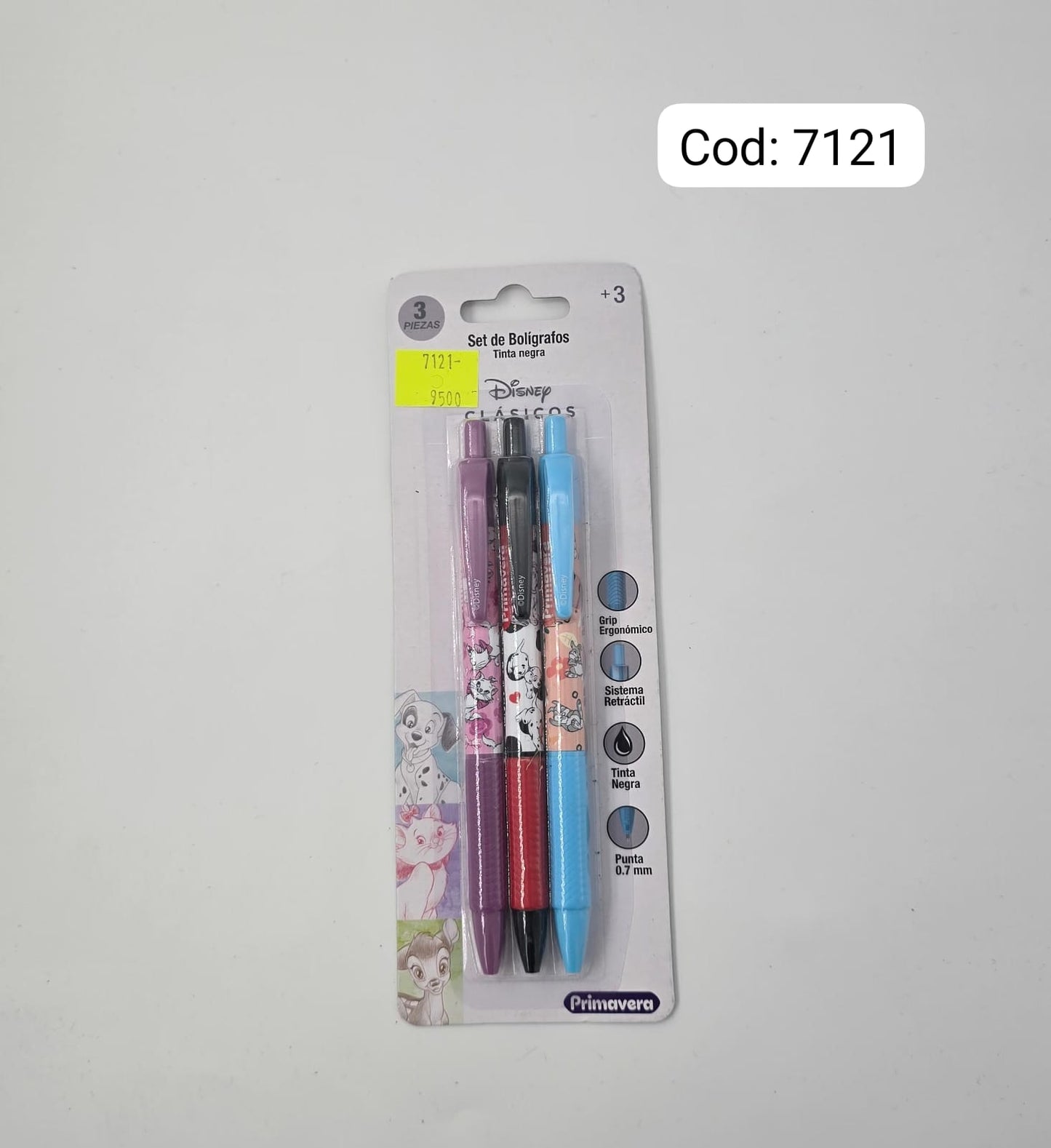 LAPICERO PRIMAVERA PERSONAJES X3 RT