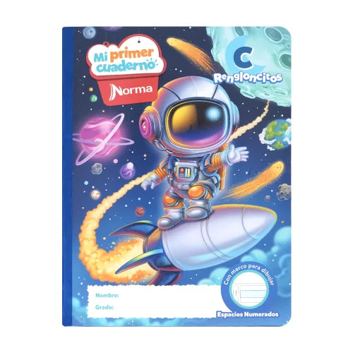 MI PRIMER CUADERNO ¨C¨ COS 100H GAMA ALTA NORMA NIÑO
