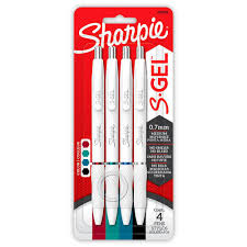 LAPICERO GEL SHARPIE X4 0.7