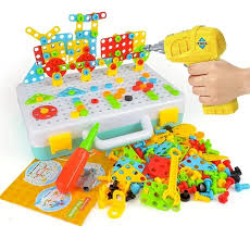 JUEGO FICHAS DIDACTICAS TALADRO MALETA