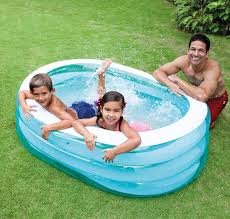 PISCINA RECTANGULAR INTEX 57482 163X107X46CM