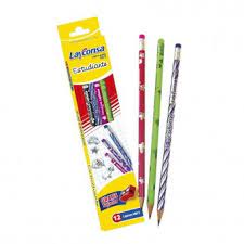 LAPIZ NEGRO ESTUDIANTE COLORES