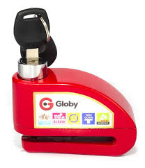CANDADO PARA MOTO CON ALARMA