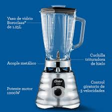 LICUADORA OSTER CLASICA PERILLA CROMO