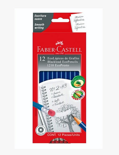 LAPIZ NEGRO PRESTO FABER-CASTELL