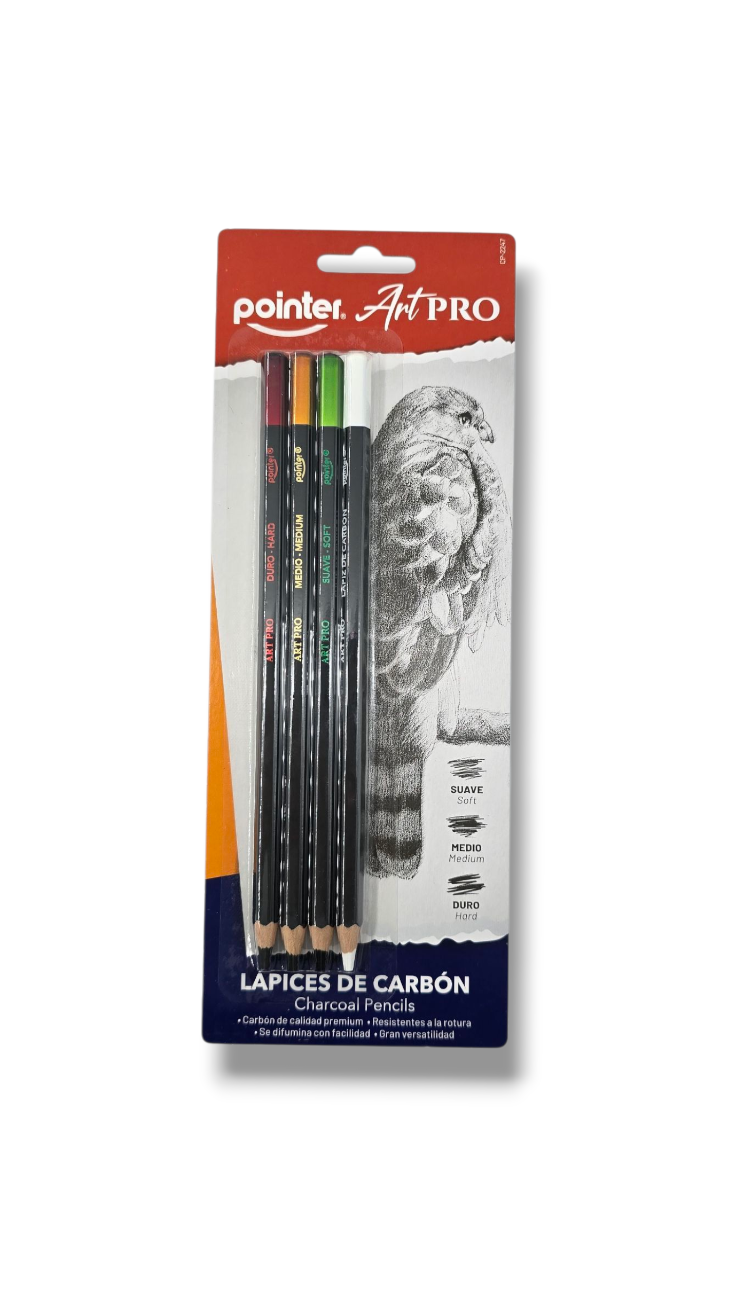 LAPIZ CARBONCILLO X4 POINTER