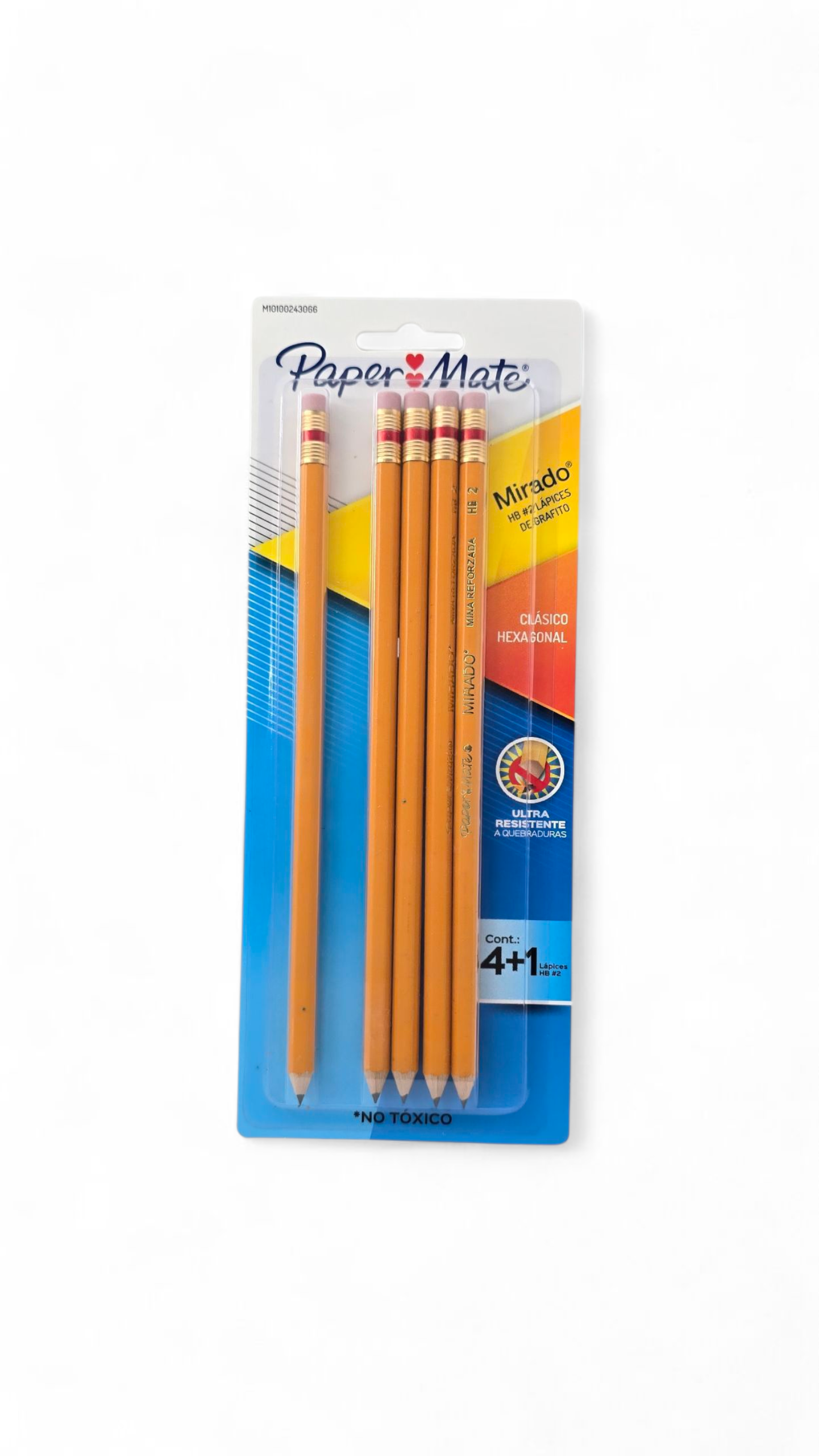 LAPIZ NEGRO MIRADO X4+1