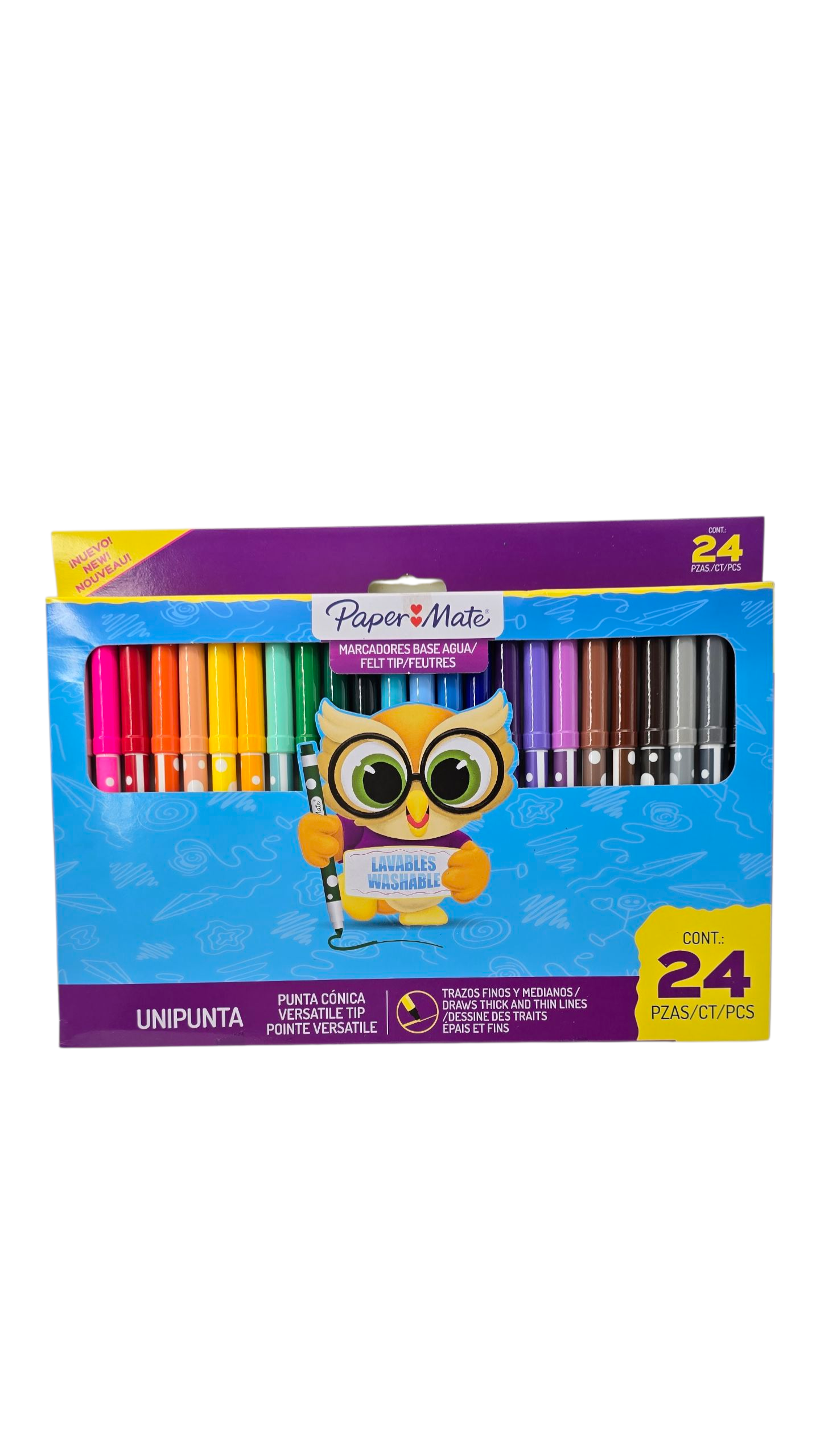 MARCADOR PAPER MATE X24 UNIPUNTA