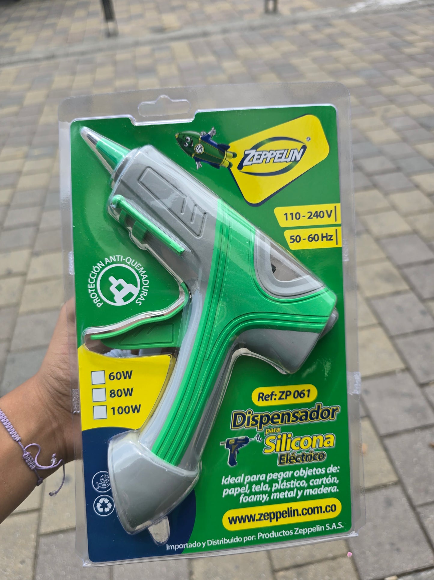 PISTOLA DE SILICONA GD ZEPPELIN