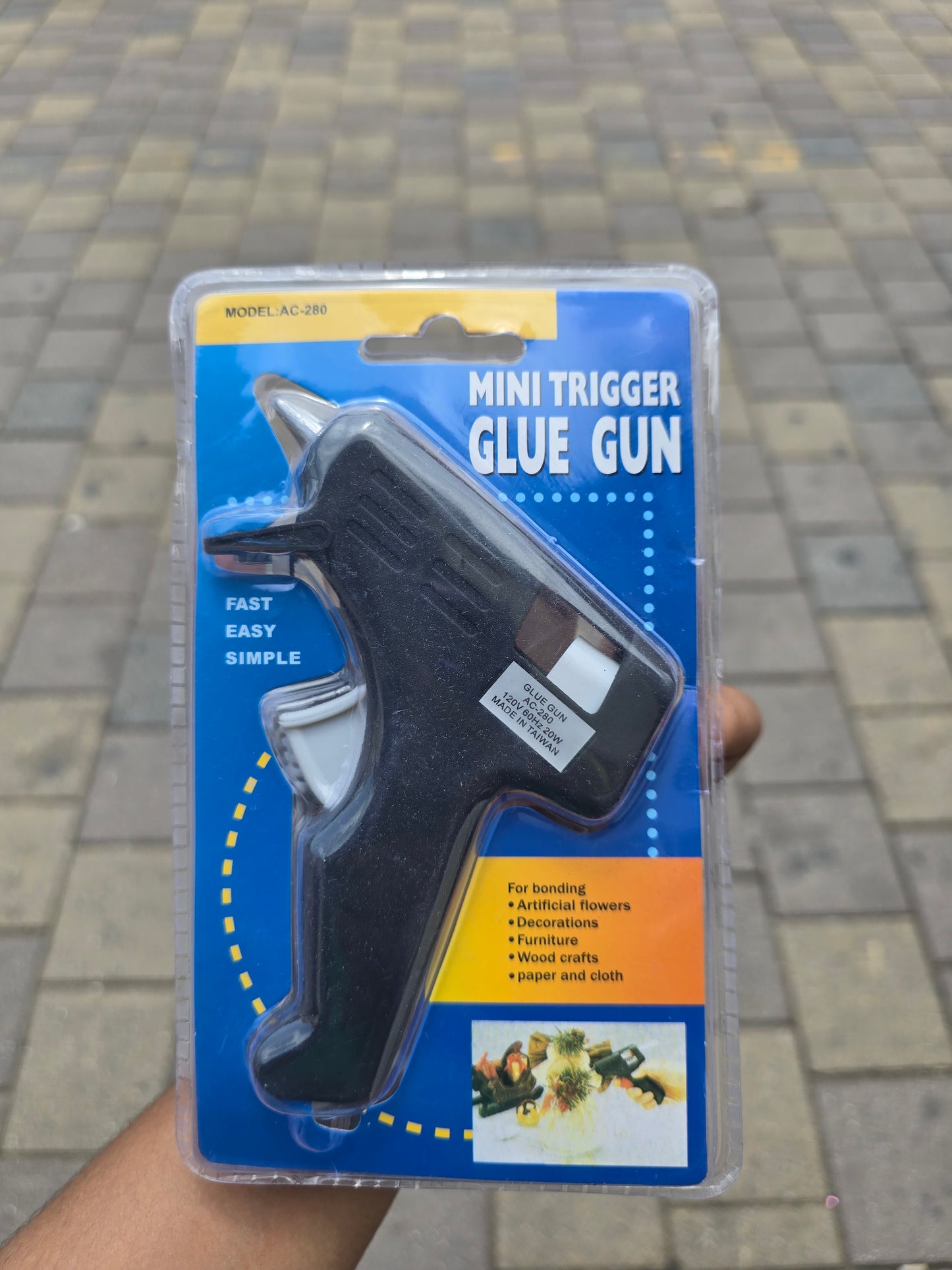 PISTOLA DE SILICONA PQ SENCILLA MINITRIGGER