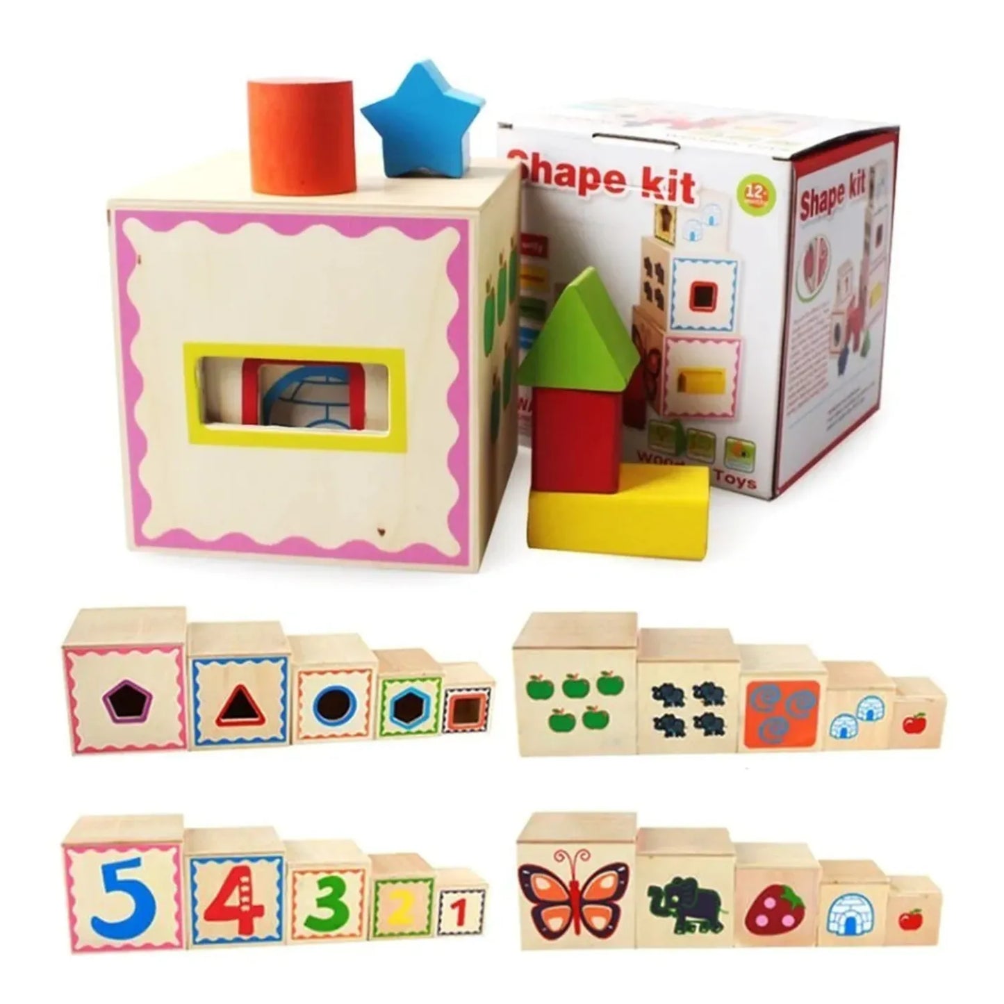 KIT CUBOS CUERDA DIDACTICO